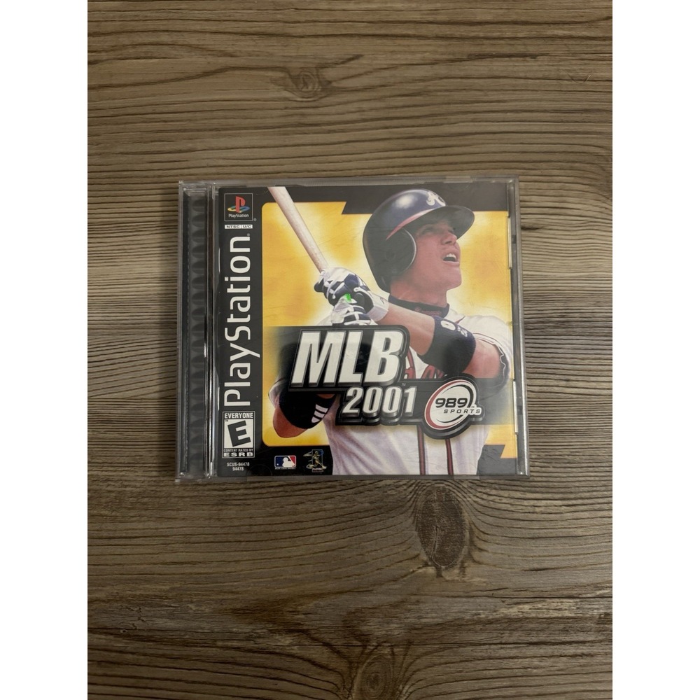 MLB 2001 PS1 Playstation 1 Complete CIB Tested Working